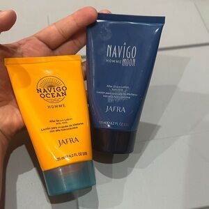 NEW SET JAFRA Navigo Ocean and Moon After Shave Lotion Set
